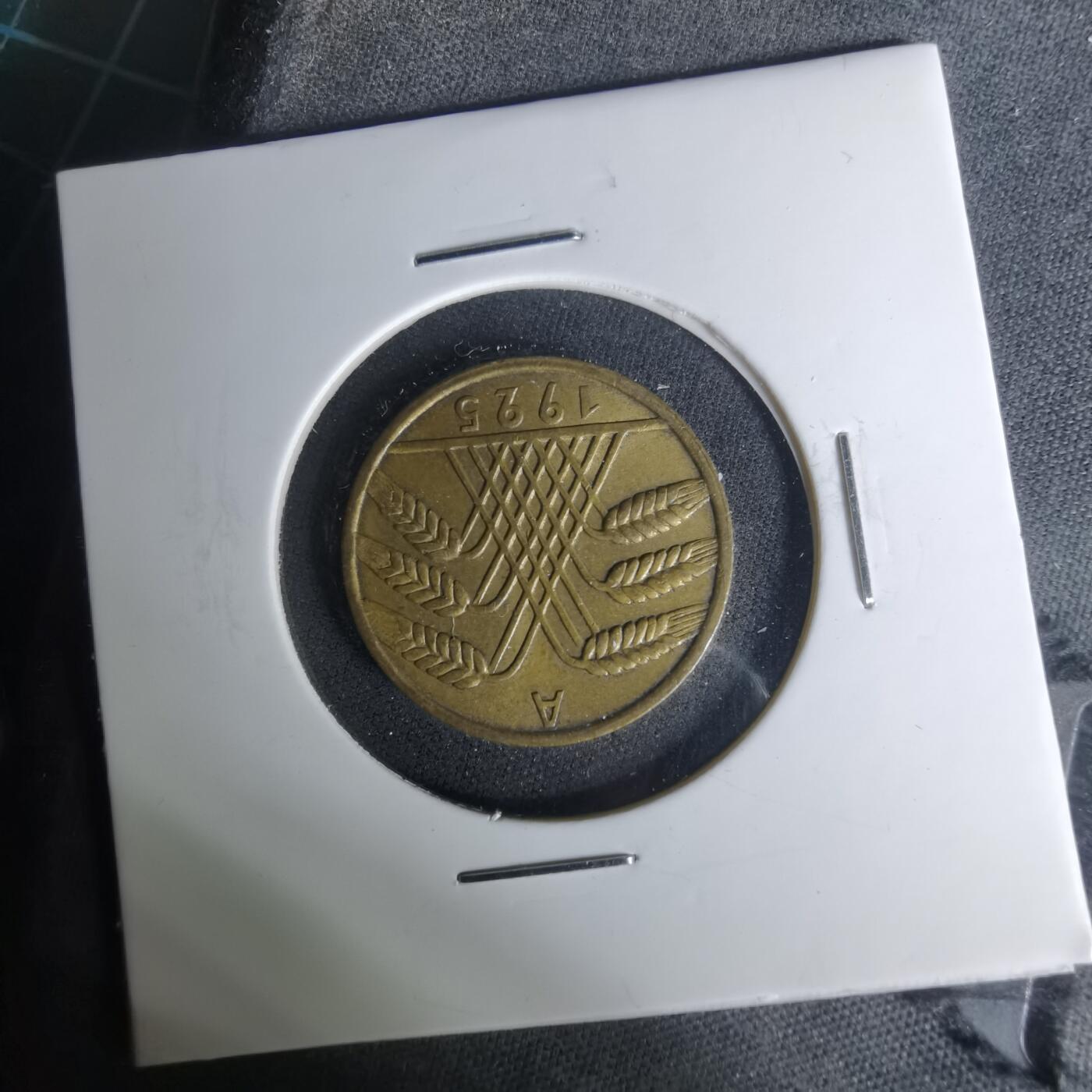 沼泽如烟--第1004场 德国1925年10芬尼