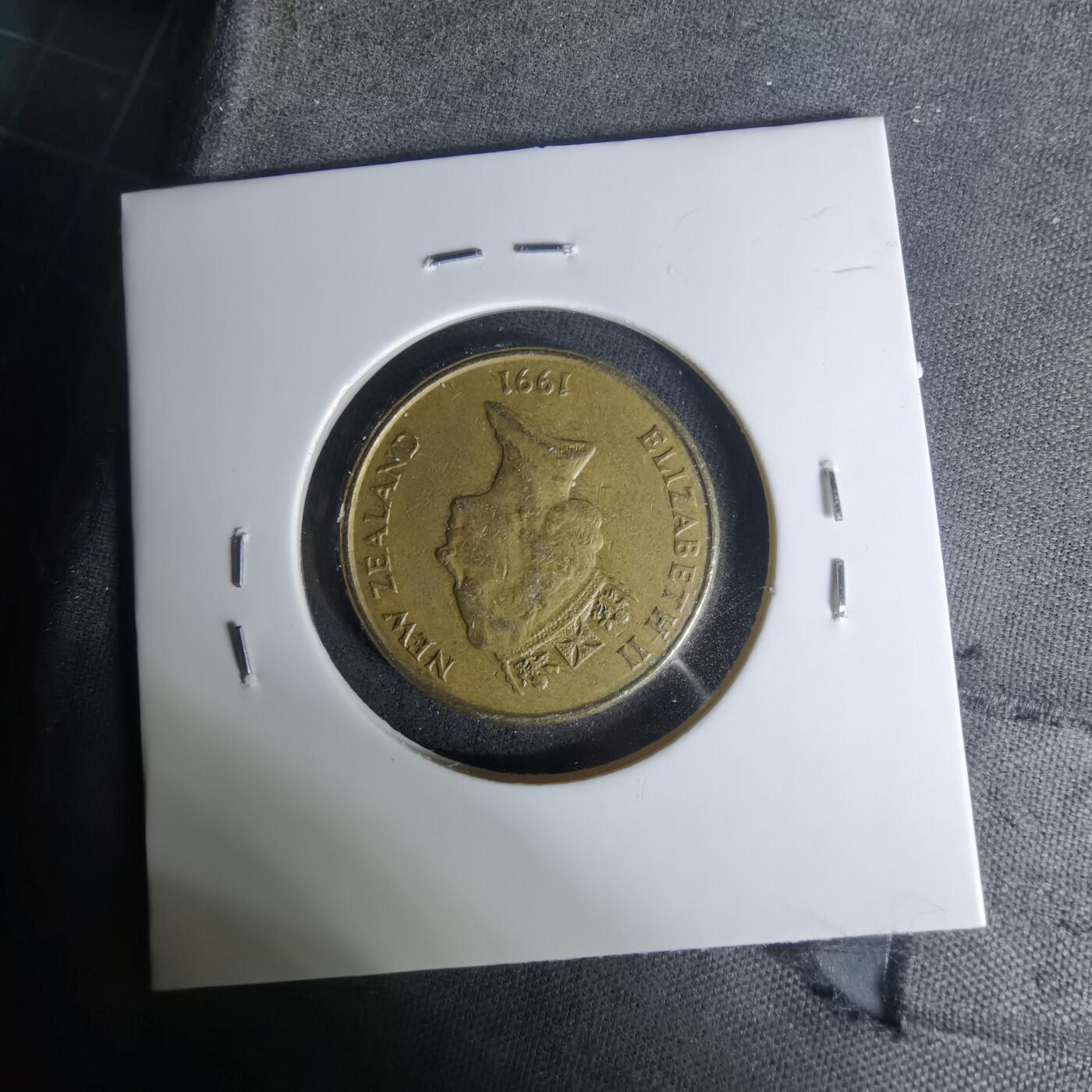 沼泽如烟--第1004场 新西兰1991年一元