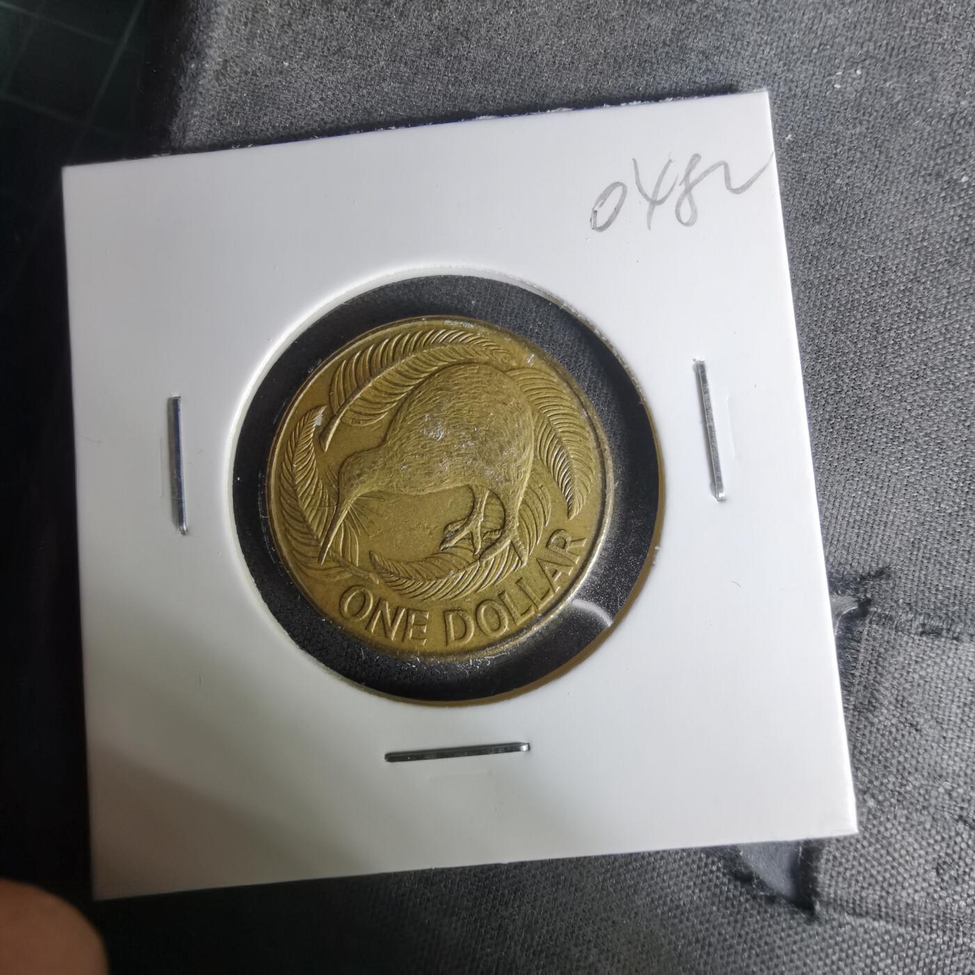 沼泽如烟--第1004场 新西兰1991年一元