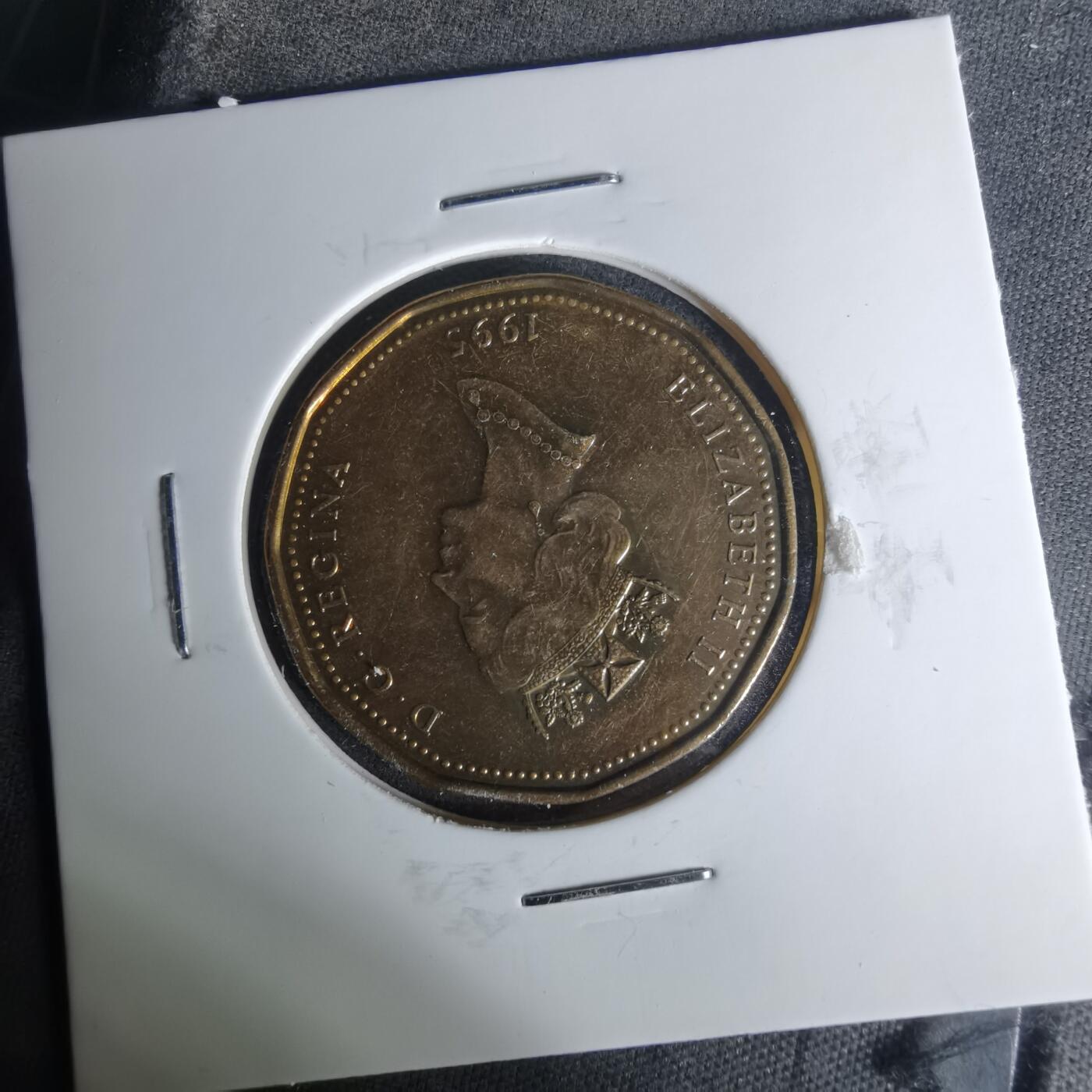 沼泽如烟--第1004场 加拿大1995年一元