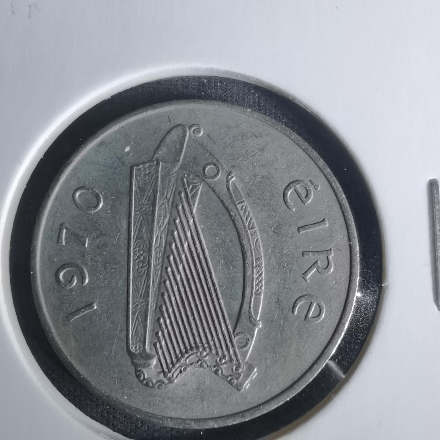 沼泽如烟--第1005场 爱尔兰1970年5便士