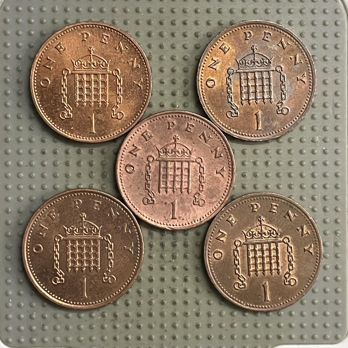 2026年第27场各国散币拍卖（总第177场） 英国1便士5枚