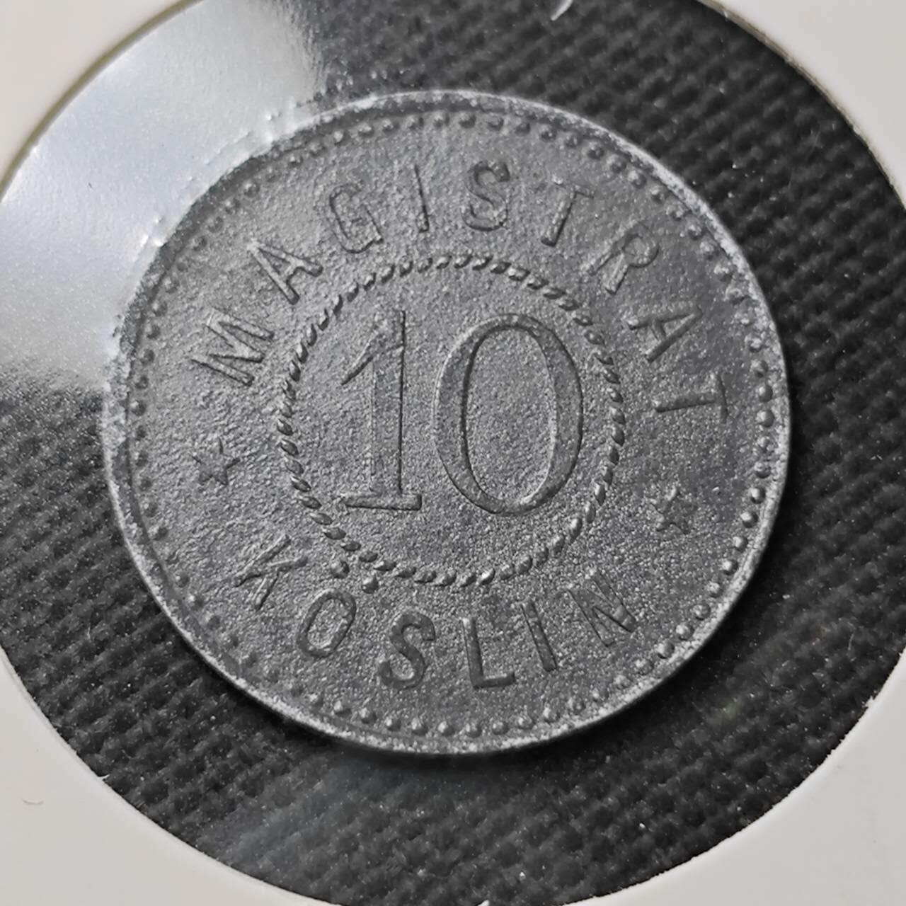 KK钱币收藏小铺  第396期  2月预留时间 周末发货  德紧10芬尼