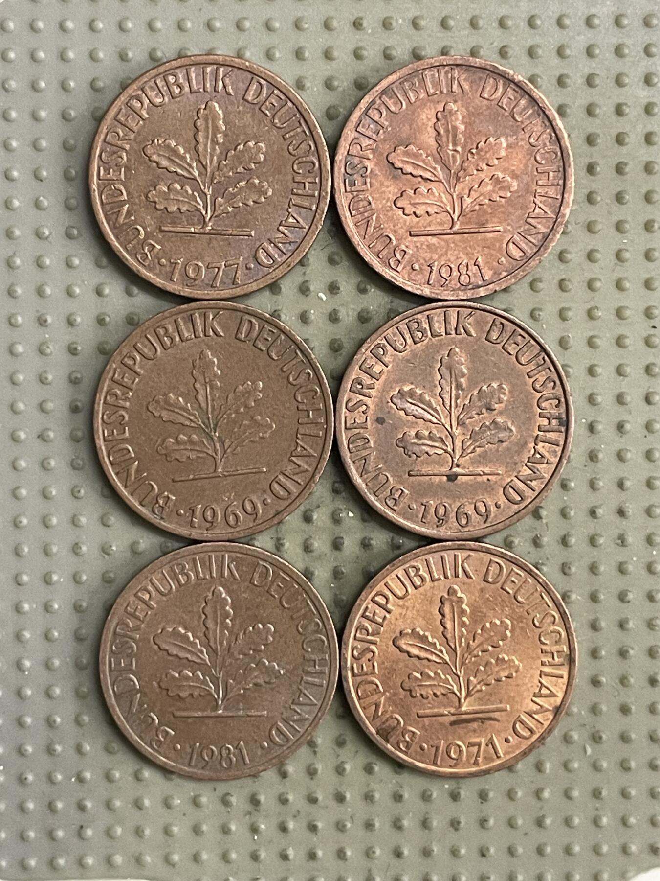 2026年第27场各国散币拍卖（总第177场） 德国1芬尼6枚