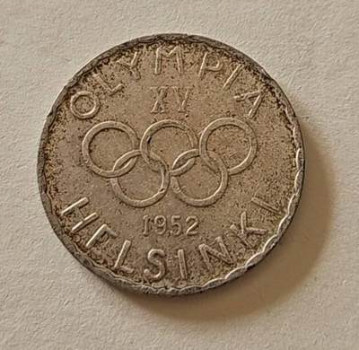 【币将精彩】世界钱币拍卖（2026-3-4） - 芬兰1952年奥运会纪念银币品如图