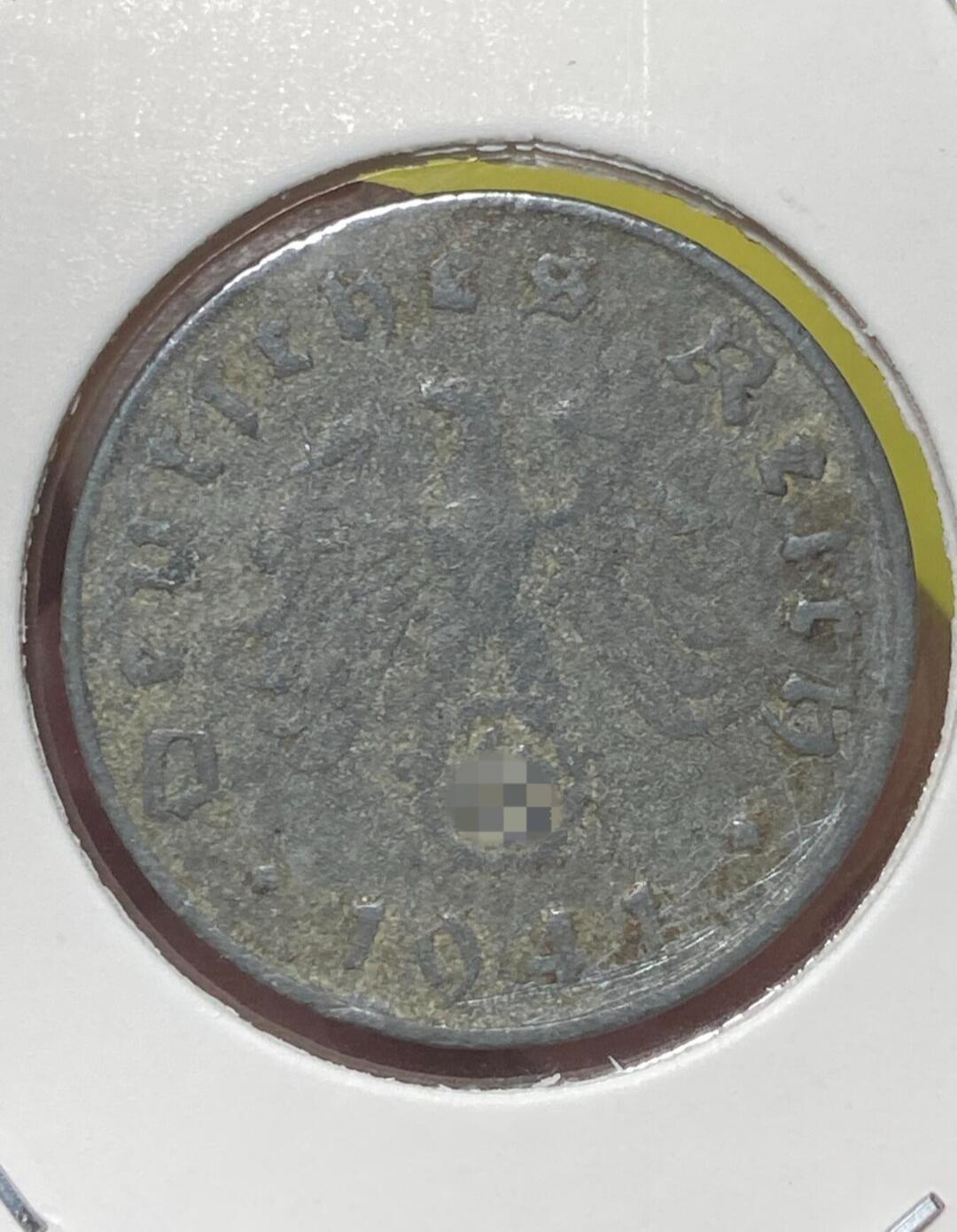 2026年第三十二场(总第二百零一场）外国精品纸夹币场(免佣金) 德意志第三帝国1941年10芬尼(E标，穆尔登许滕造)