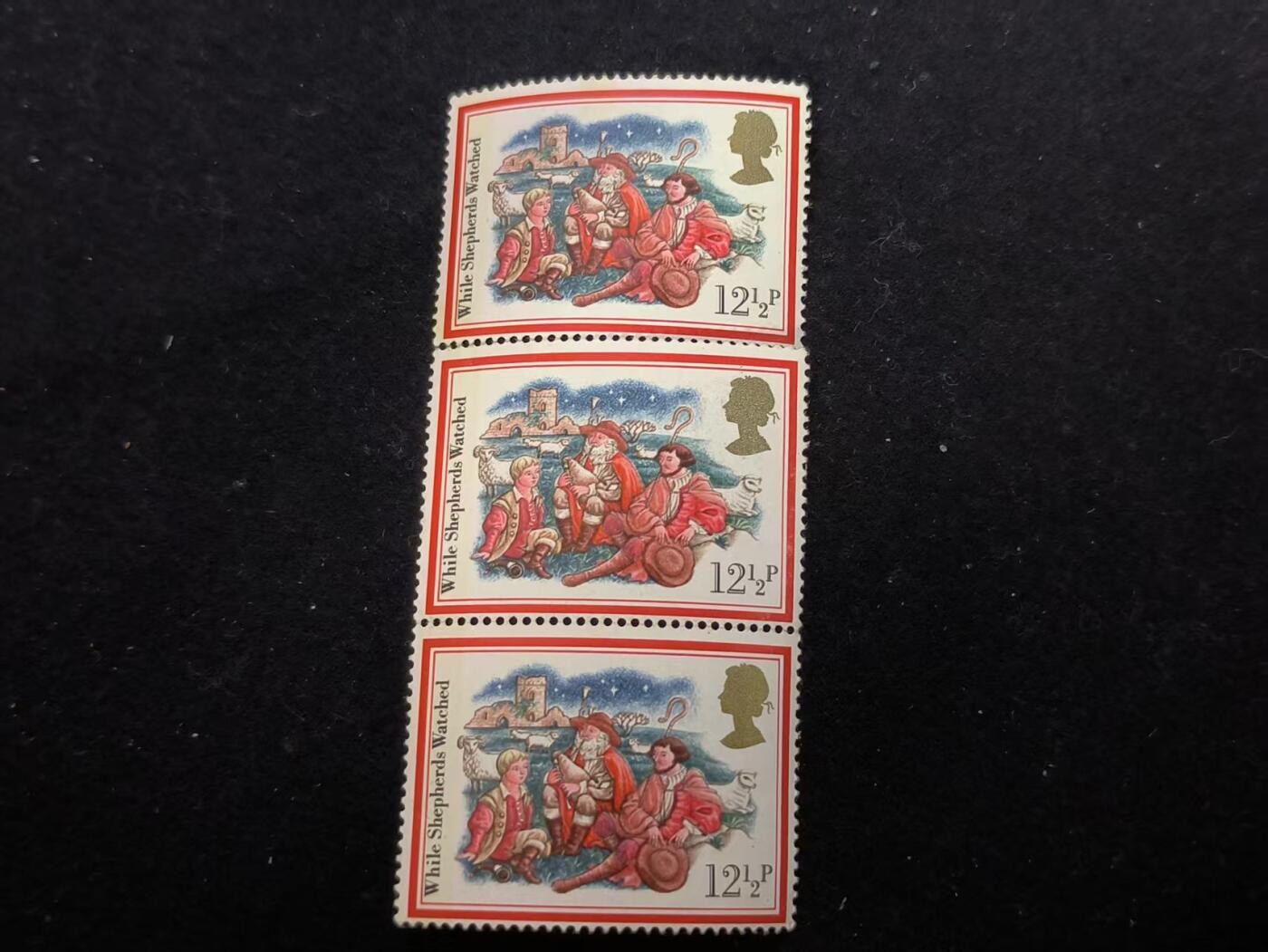 云宸嘉赏-勋臻佳藏新年快速场次（快拍 低佣 一元一手）（新年期间快递正常发） 英国 1982 年圣诞节纪念邮票