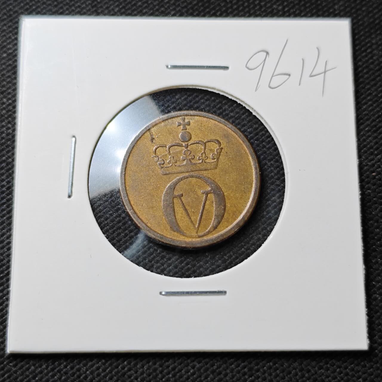 KK钱币收藏小铺  第396期  2月预留时间 周末发货  挪威2欧尔动物版