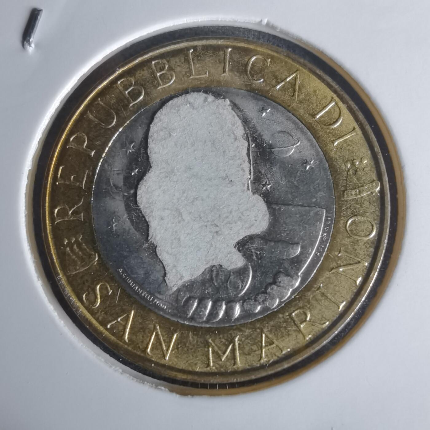 沼泽如烟--第1005场 圣马力诺1999年1000里拉