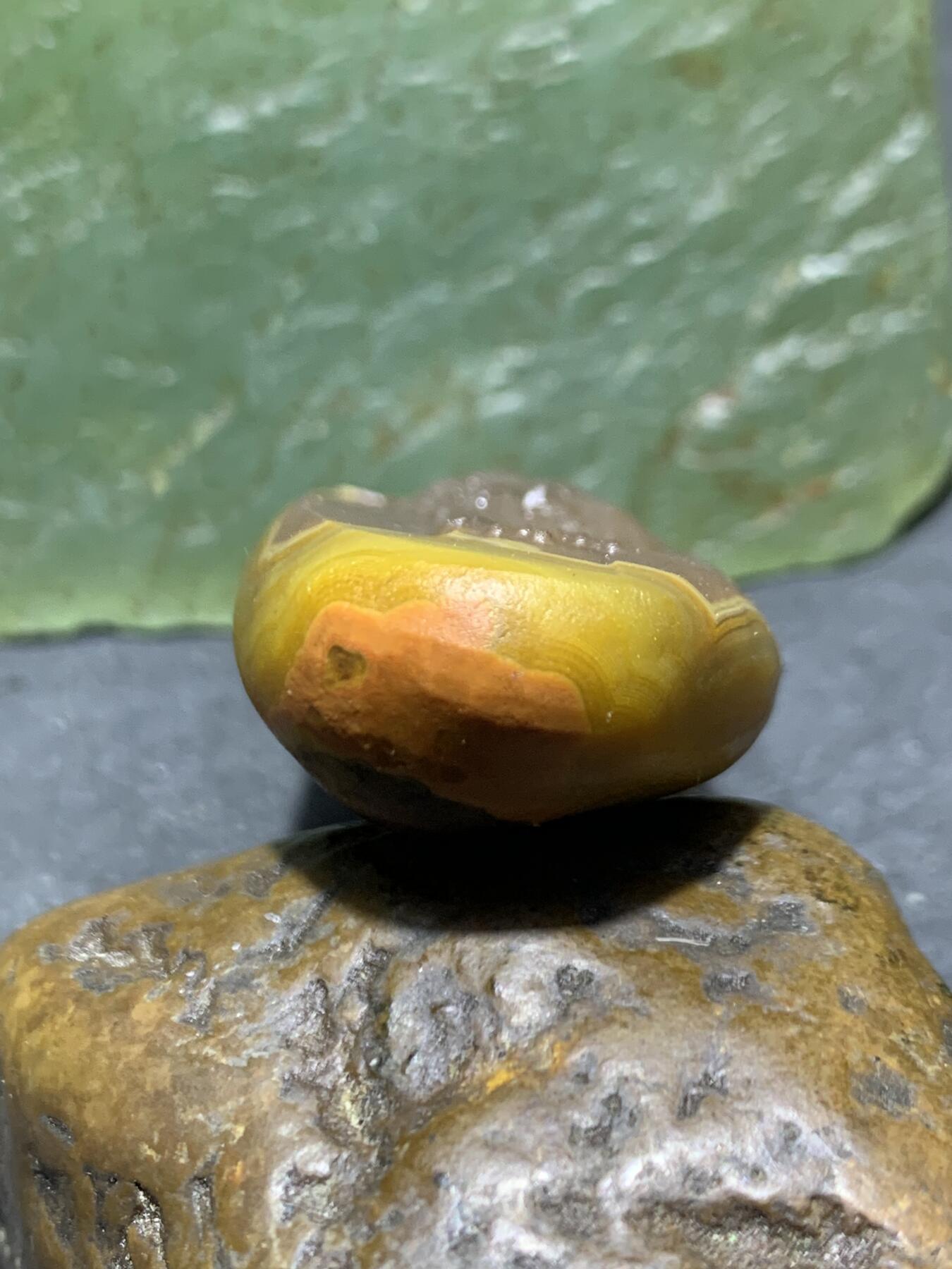 精美亚光原皮天眼纹冰飘战国红玛瑙手工俏色巧雕观音菩萨吊坠一个