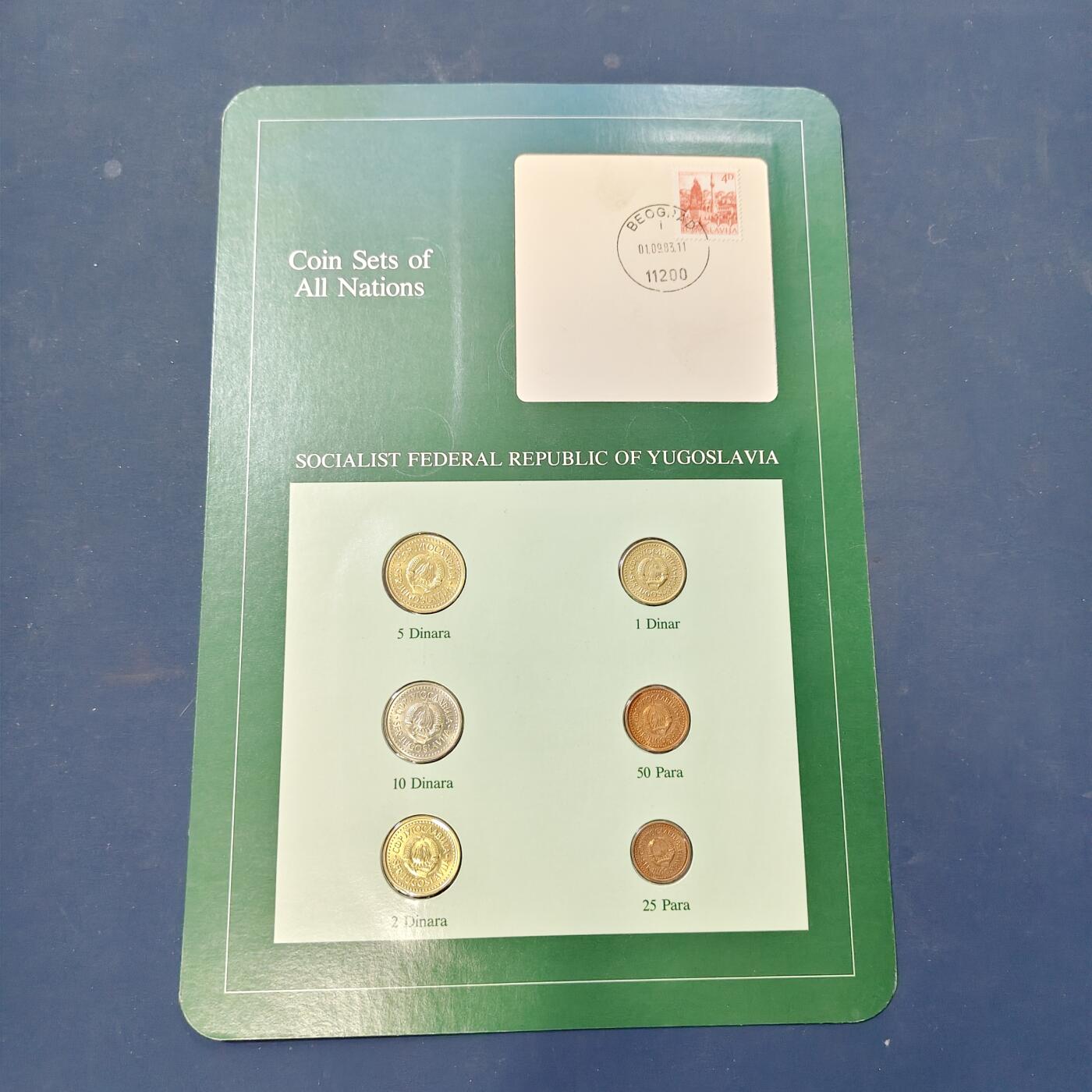 【全场包邮】纯粹捡漏拍506场-持续更新中 【富兰克林·世界各国硬币系列邮币卡】南斯拉夫社会主义联邦共和国