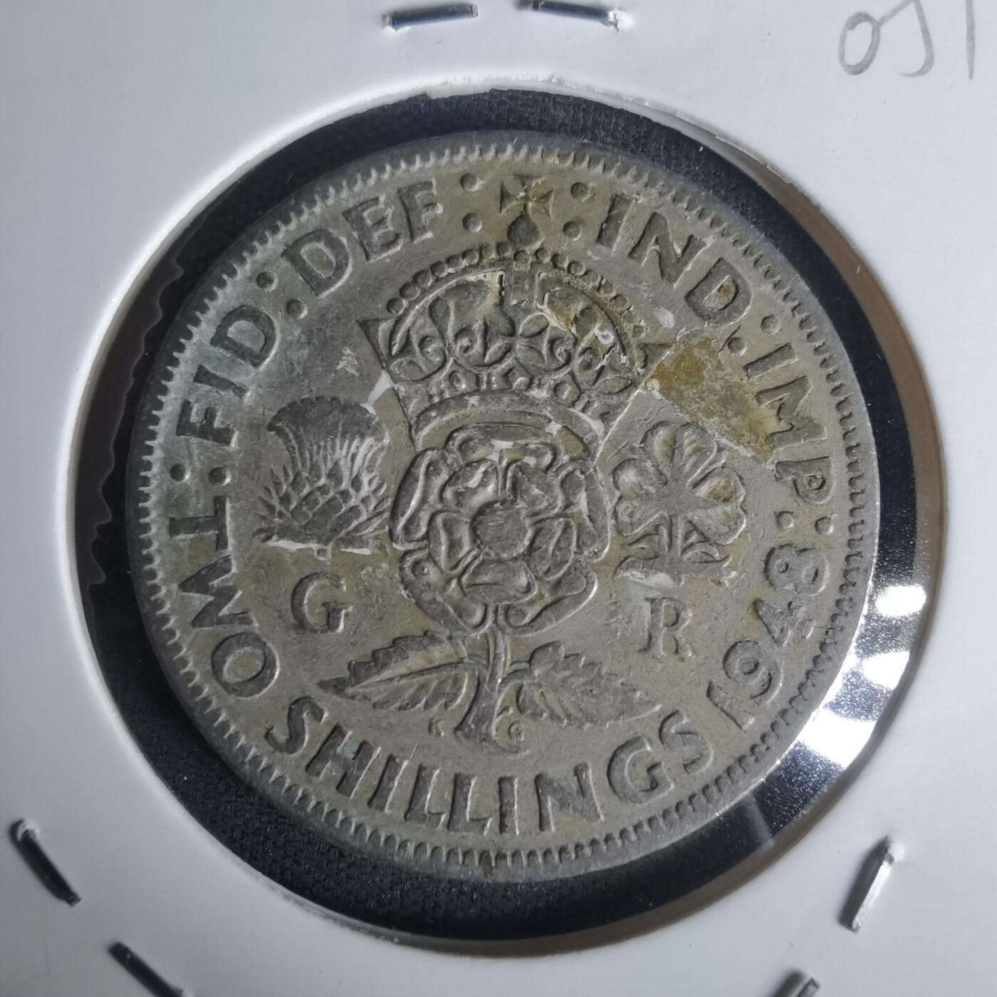 沼泽如烟--第1005场 英国1948年2先令