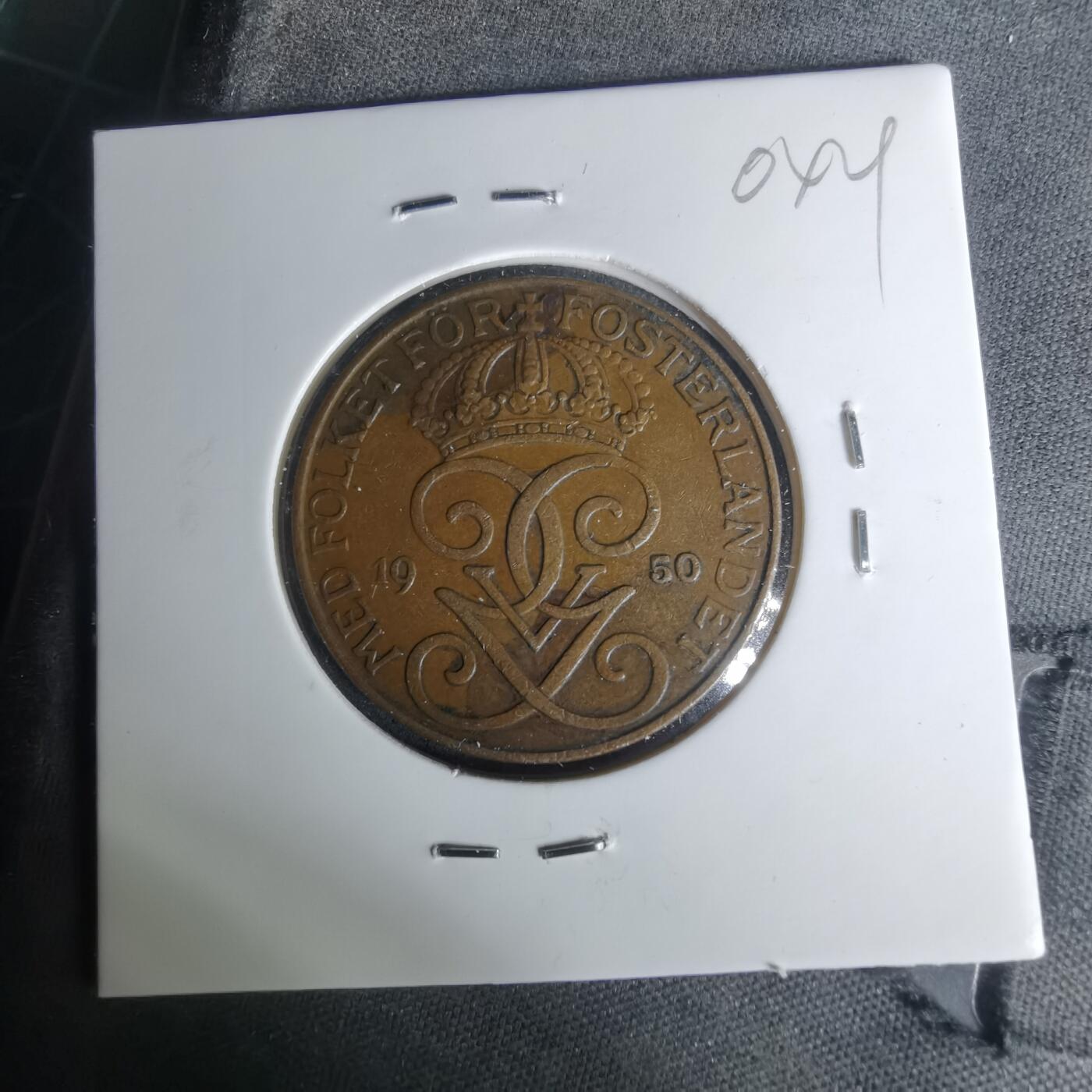 沼泽如烟--第1004场 瑞典1950年5欧尔