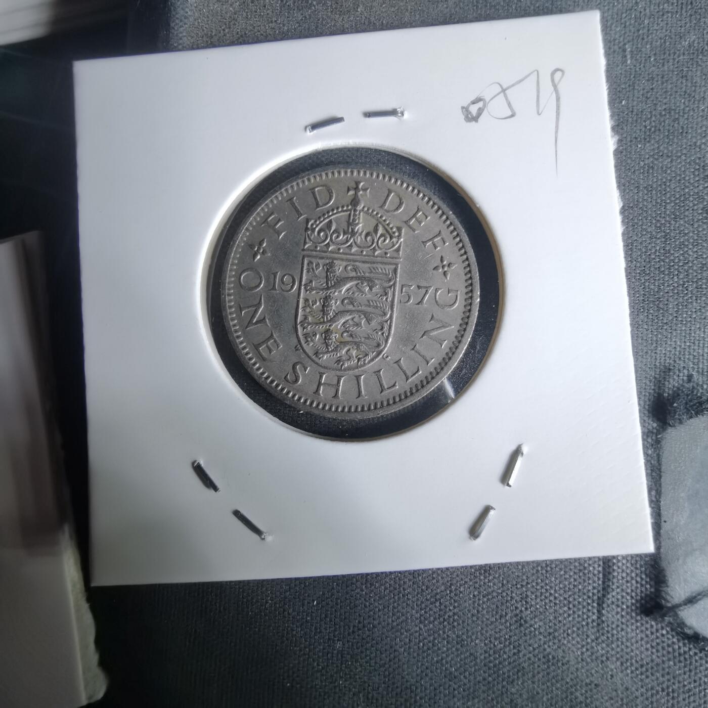 沼泽如烟--第1005场 英国1957年1先令