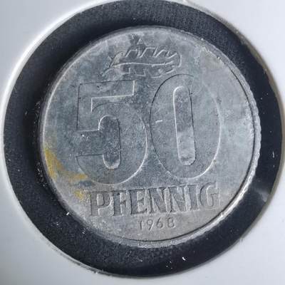 沼泽如烟--第1004场 - 东德1968年50芬尼