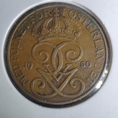 沼泽如烟--第1004场 - 瑞典1950年5欧尔