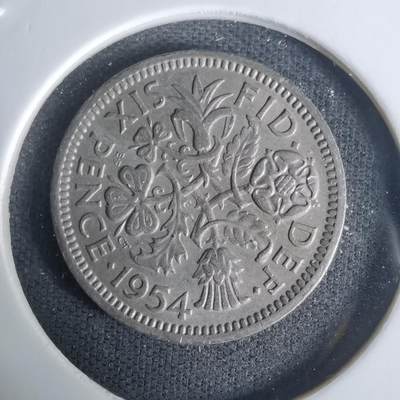 沼泽如烟--第1005场 - 英国1954年六便士