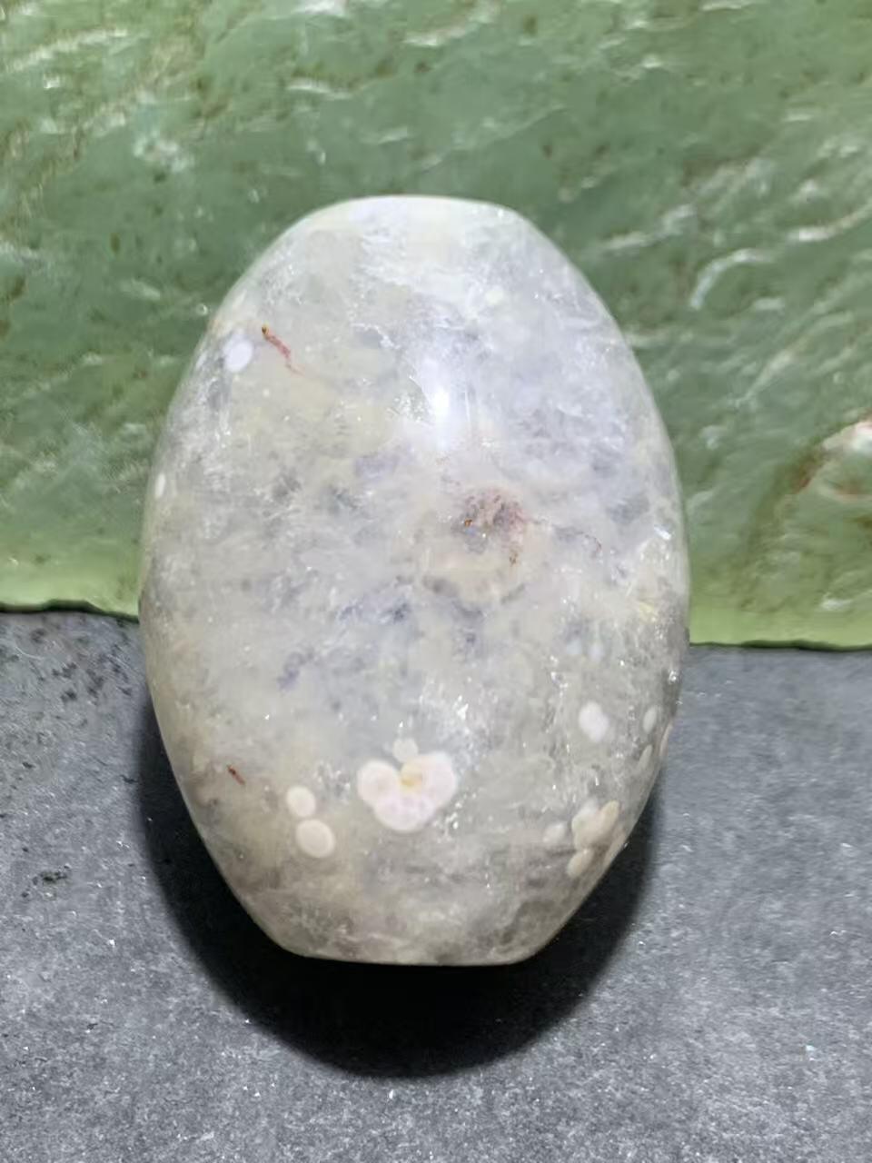 精美满冰飘糖心料战国红玛瑙随形桶珠一颗