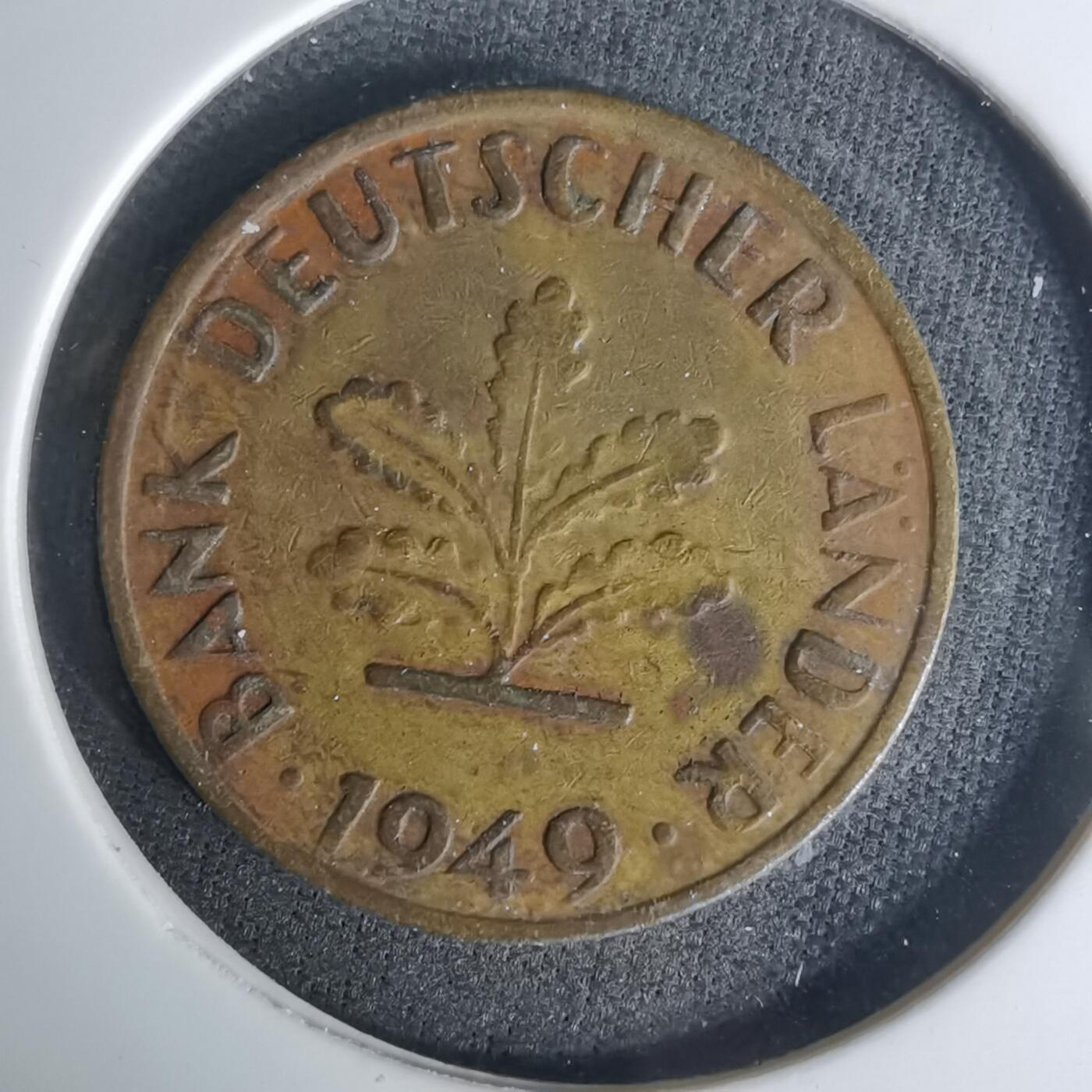 沼泽如烟--第1004场 德国1949年10芬尼