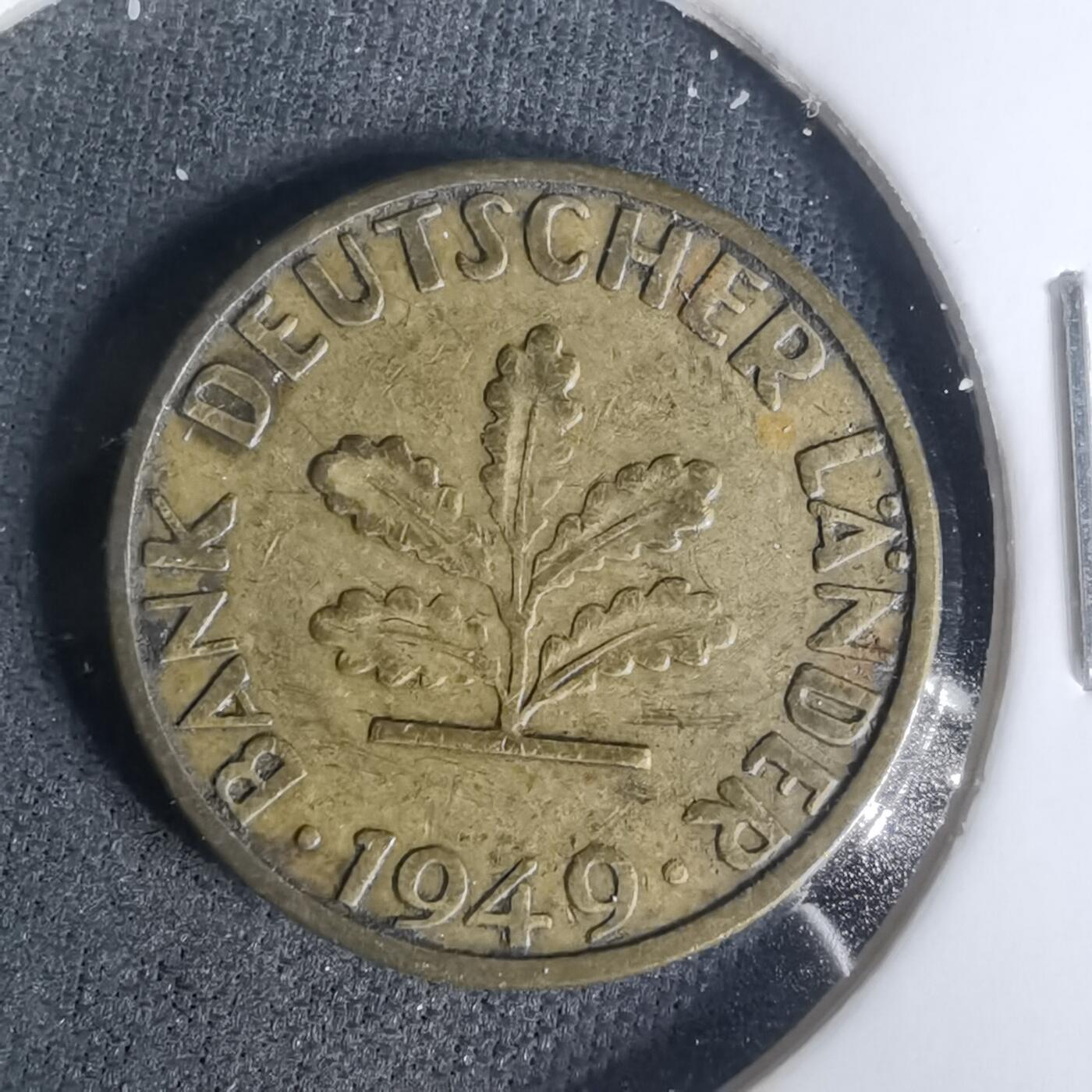 沼泽如烟--第1004场 德国1949年5芬尼