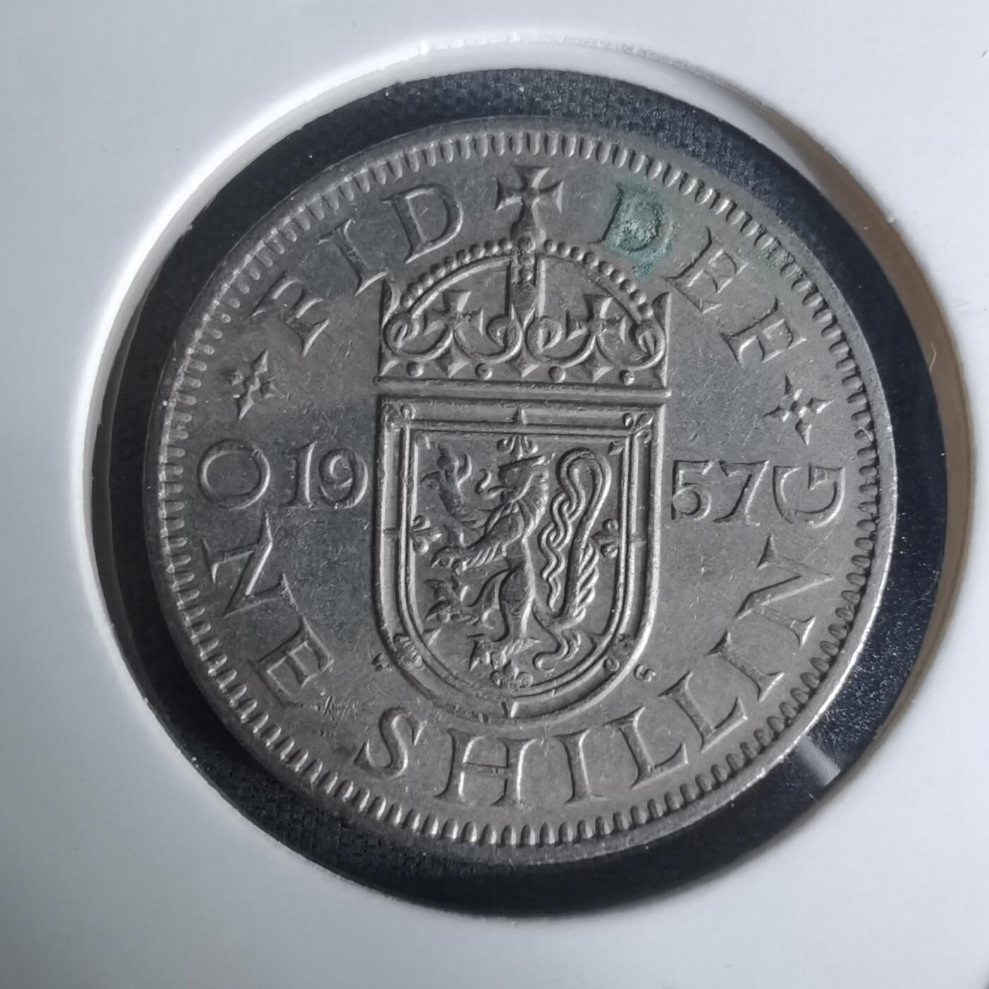 沼泽如烟--第1005场 英国1957年1先令