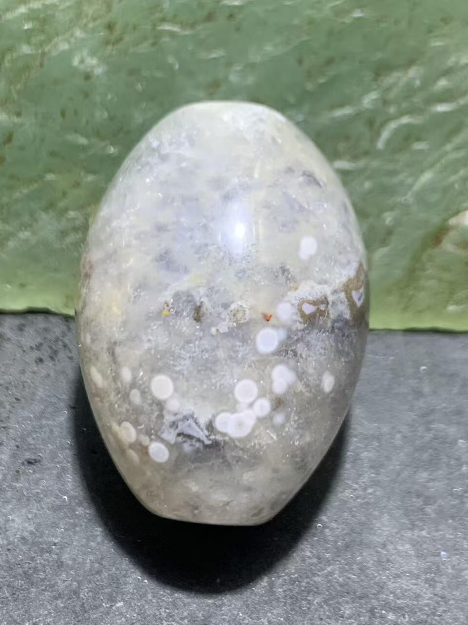 精美满冰飘糖心料战国红玛瑙随形桶珠一颗