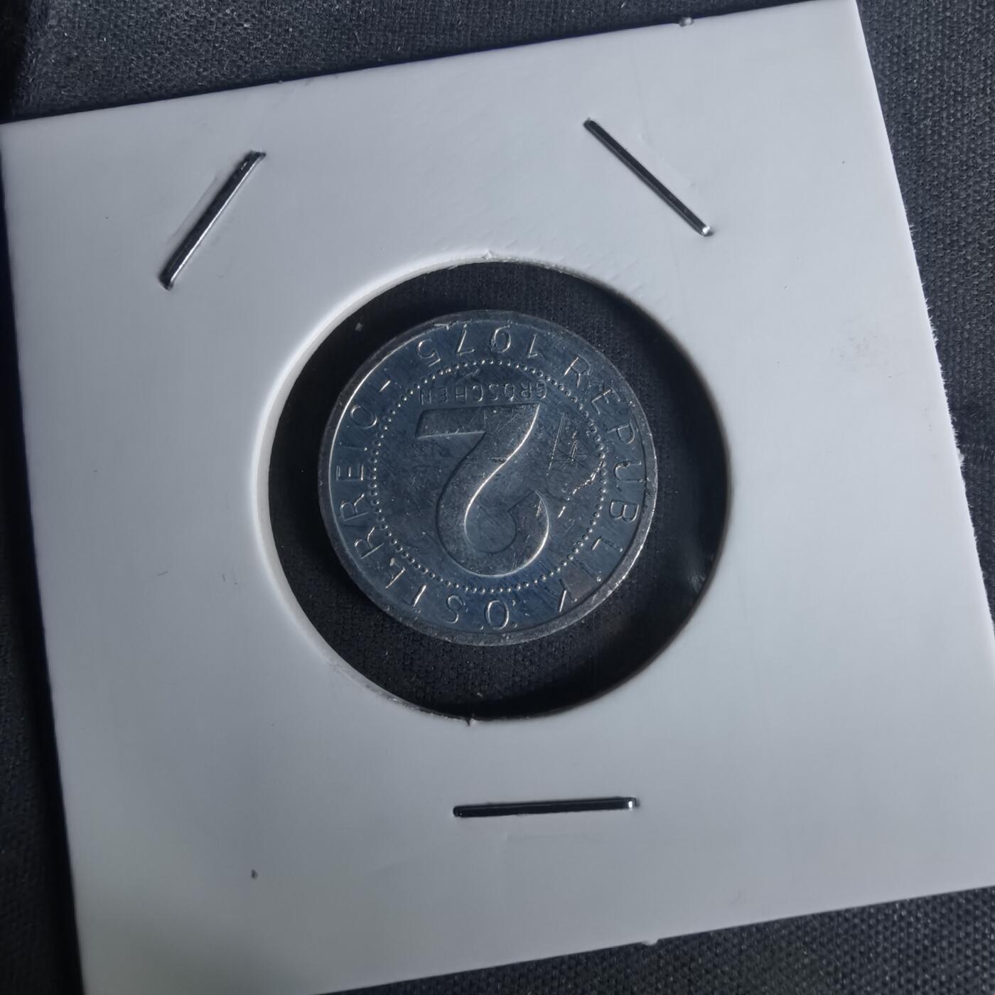 沼泽如烟--第1005场 奥地利1975年2格罗申