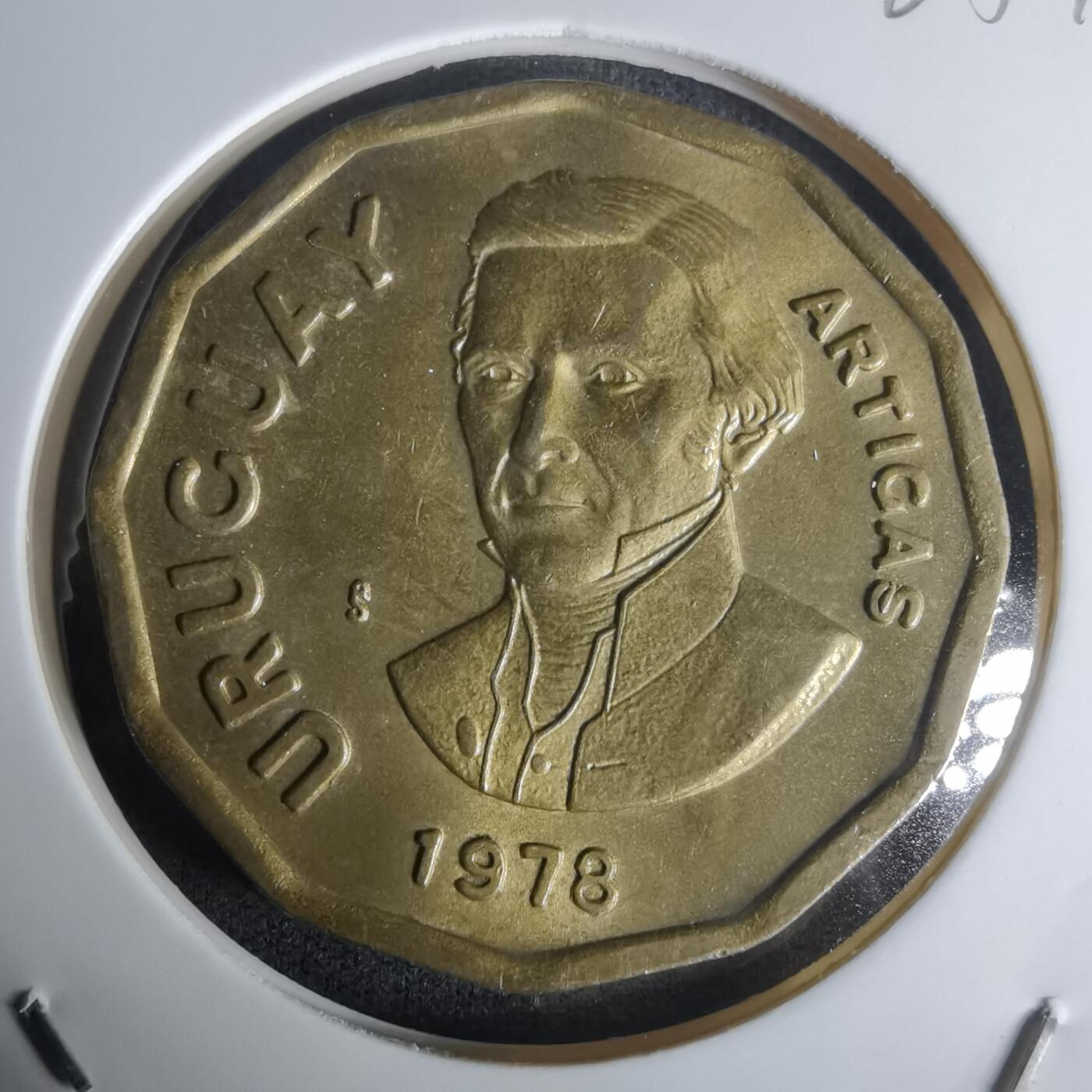 沼泽如烟--第1005场 乌拉圭1978年1比索