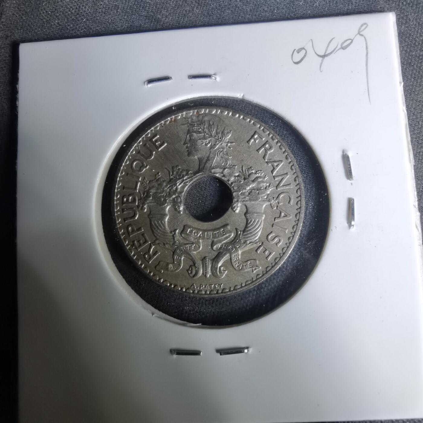 沼泽如烟--第1004场 法属印度支那1938年五分