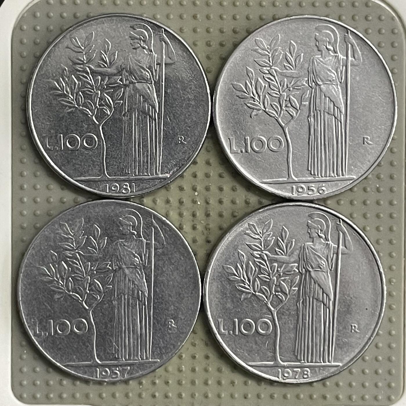 2026年第27场各国散币拍卖（总第177场） 意大利100里拉4枚