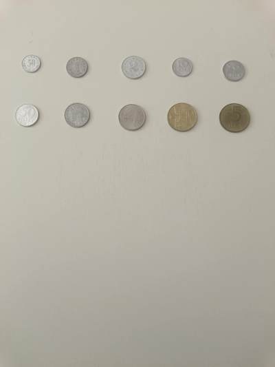 【20260227】非全新纸币和硬币第339场 - 欧洲国家10枚硬币