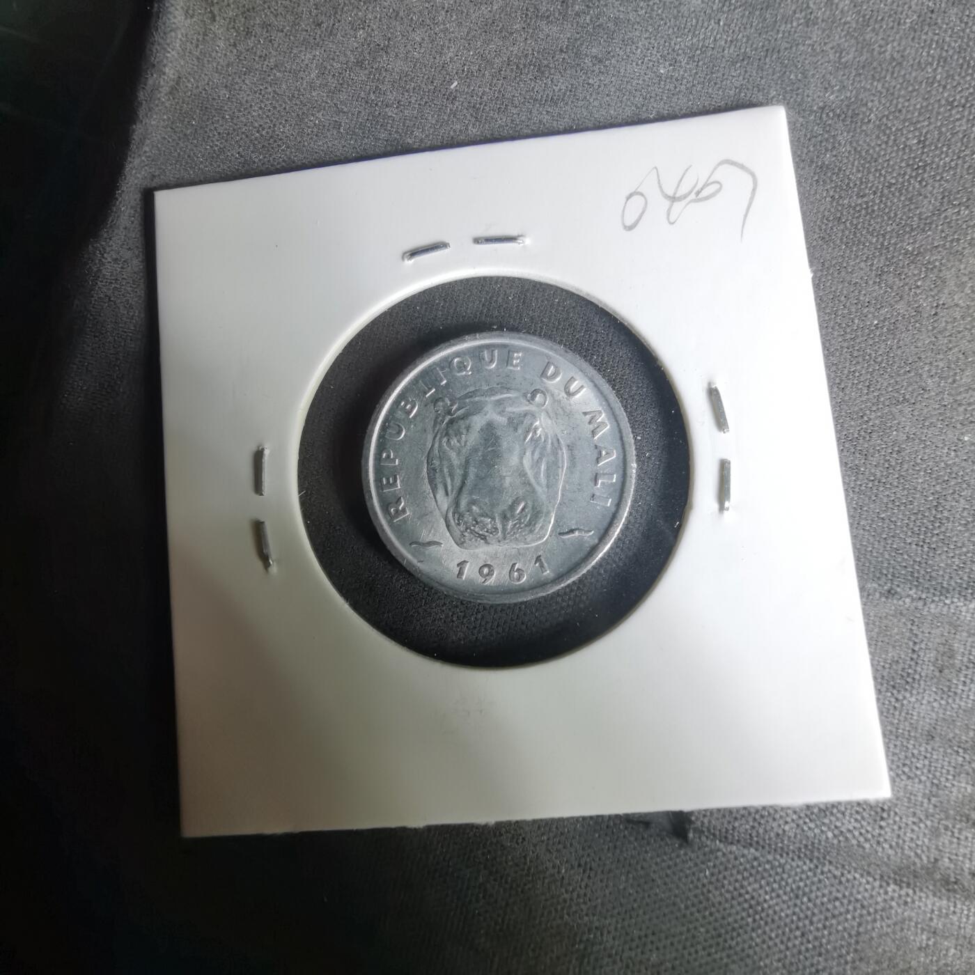 沼泽如烟--第1004场 马里1961年5法郎