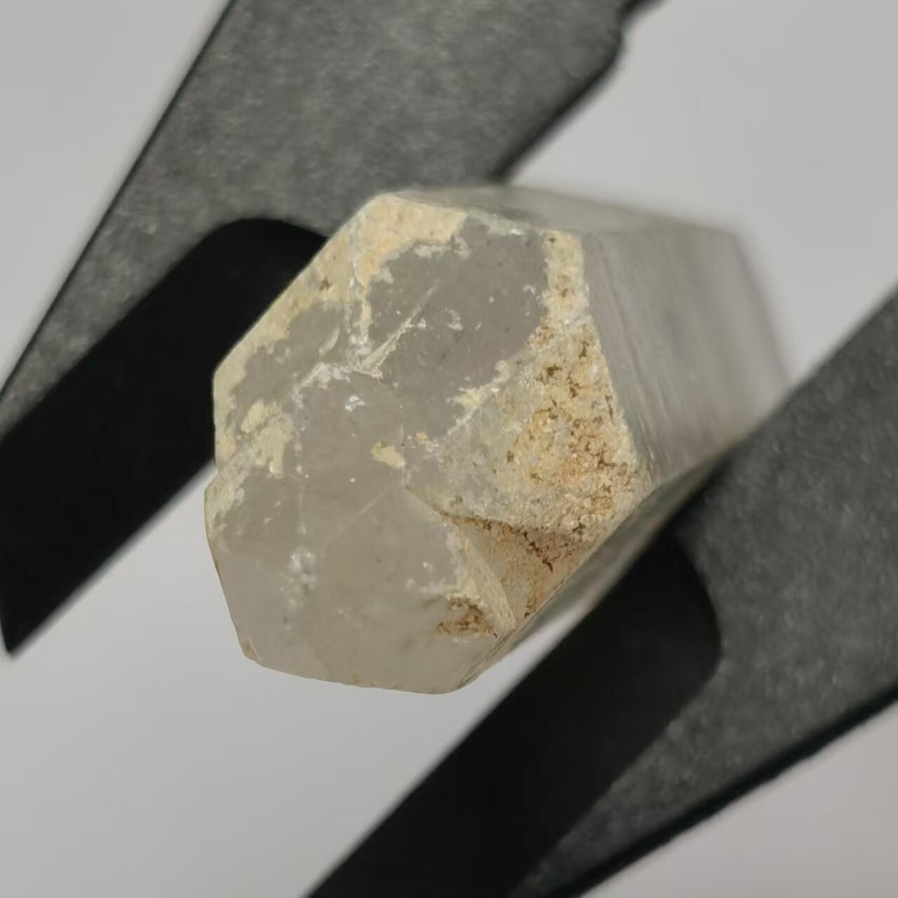 七河·世界世界币章杂件矿标化石小拍（总第38期） 藏家出品 X712（2）云贵闪灵水晶原石 周正双尖长条 带老皮 十几克 本件拍品由合作藏家邮寄