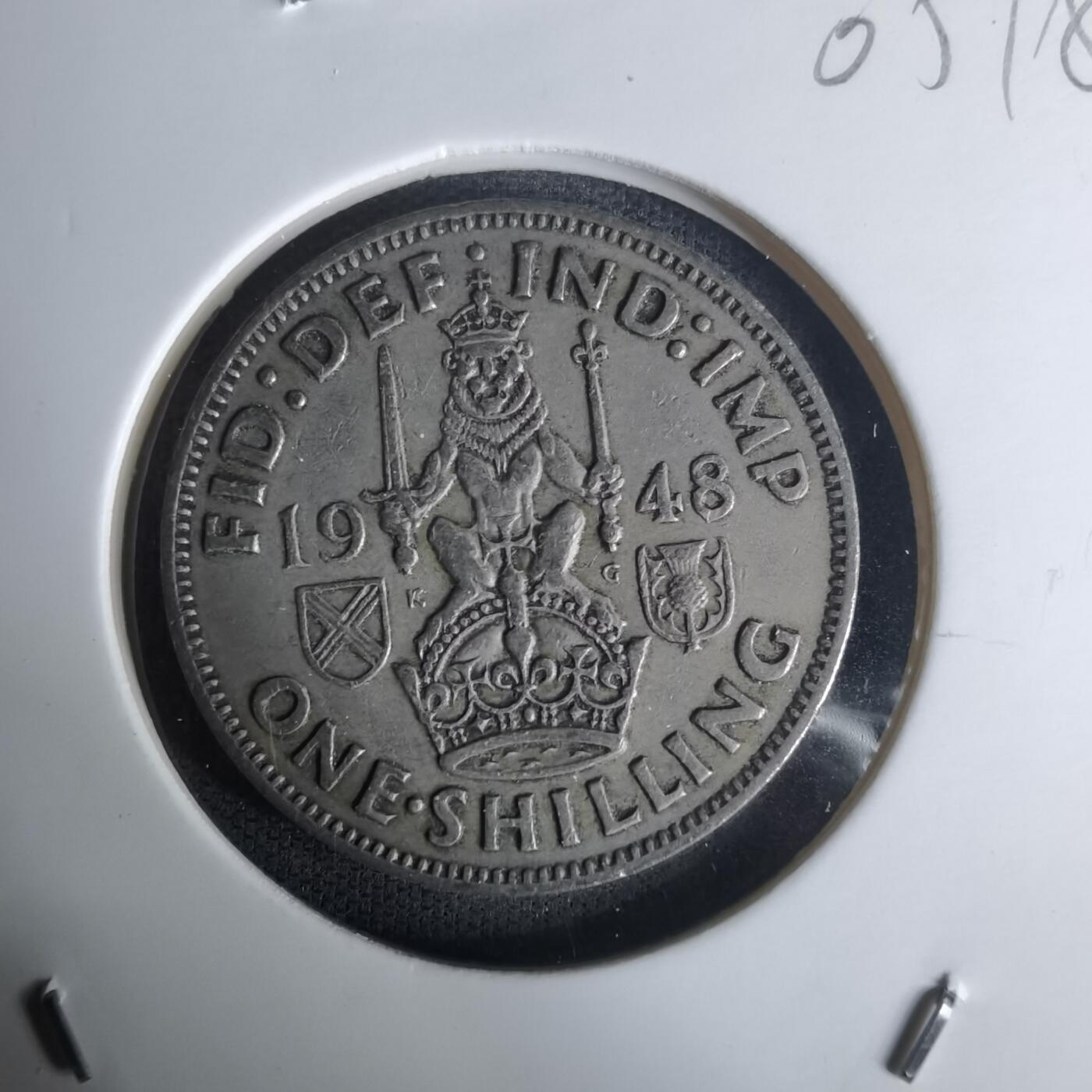 沼泽如烟--第1005场 英国1948年1先令