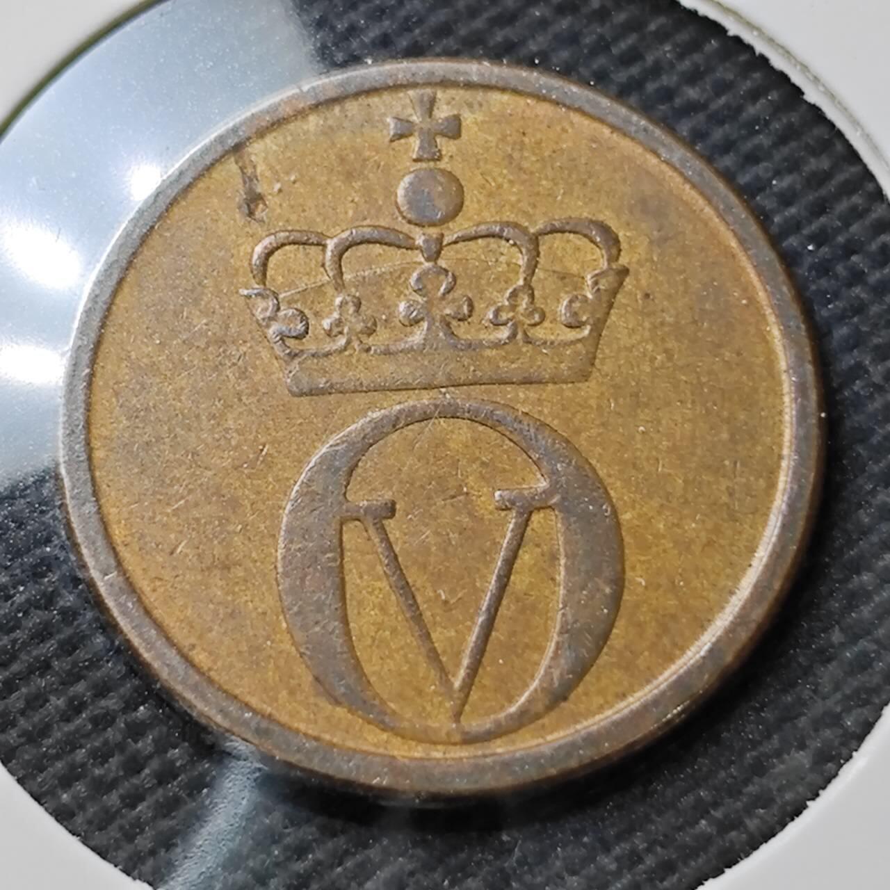 KK钱币收藏小铺  第396期  2月预留时间 周末发货  挪威2欧尔动物版