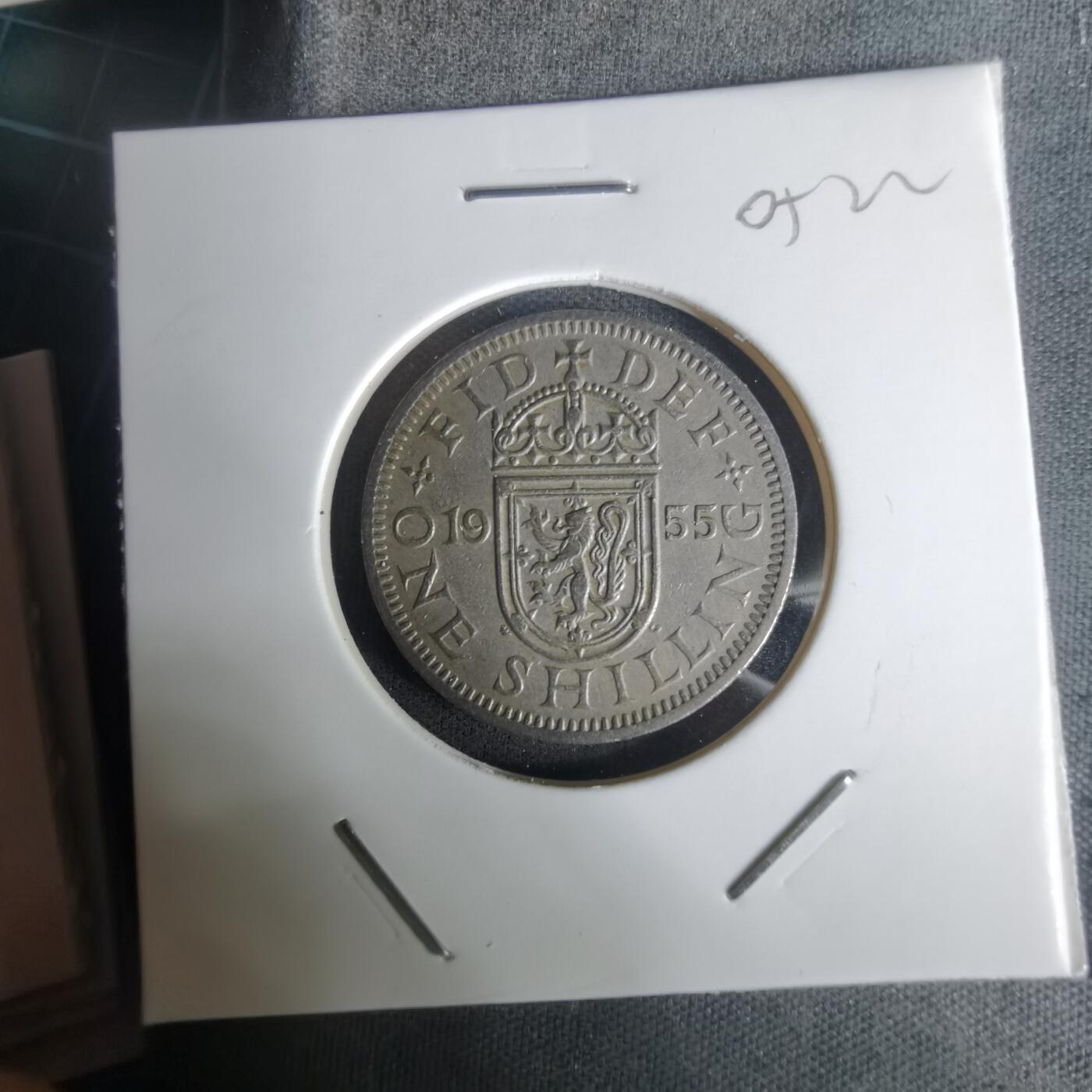 沼泽如烟--第1005场 英国1955年1先令