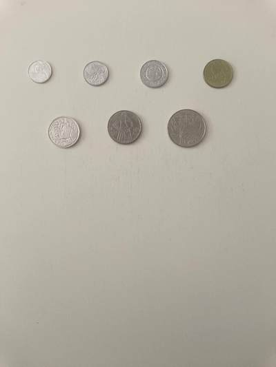 【20260227】非全新纸币和硬币第339场 - 圣马力诺7枚硬币全套，稀少