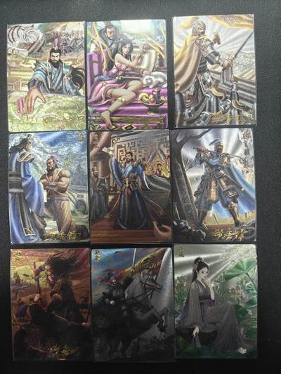 天玑星卡拍第173期《2.26周四截拍》持续收拍收评中 满赠卡需备注 - 【亲签卡】轩辕春秋 战国风 粗闪 九张