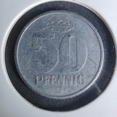 沼泽如烟--第1004场 - 东德1958年50芬尼