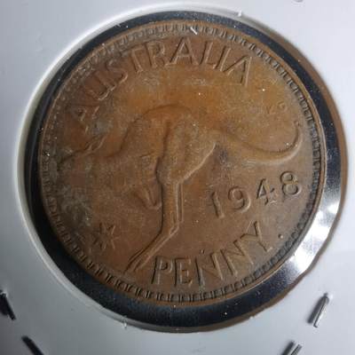 沼泽如烟--第1005场 - 澳大利亚1948年1便士