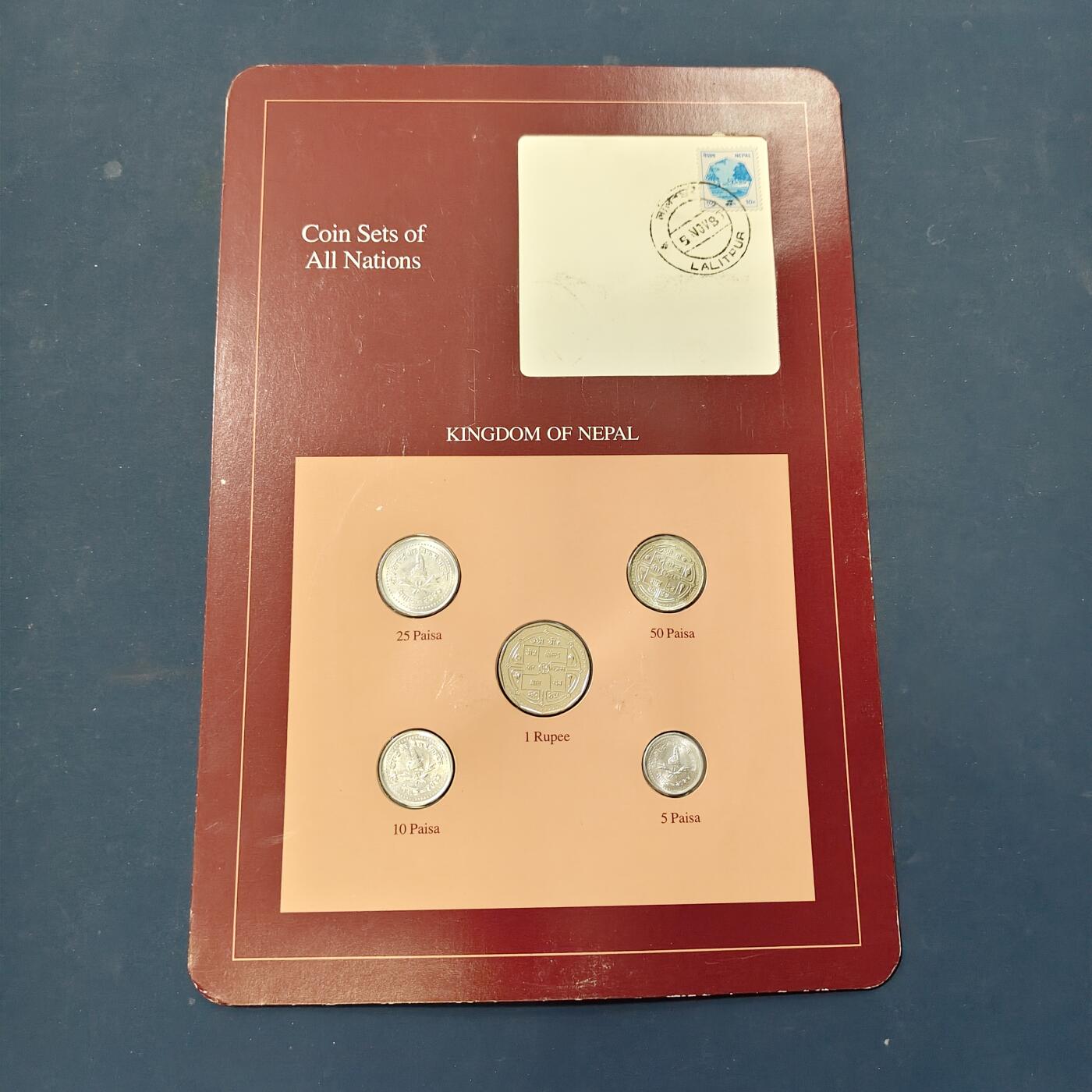 【全场包邮】纯粹捡漏拍506场-持续更新中 【富兰克林·世界各国硬币系列邮币卡】尼泊尔联邦民主共和国