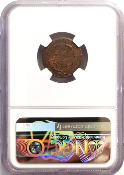 博洋堂世界钱币拍卖第162期（全场包邮） NGC MS63BN 美国1863年政治口号“数百万用于国防”代币，稀少的美国内战代币，正值美国南北战争期间，经济动荡，民众囤积金银硬币，导致市面上小额零钱（如一分、半分硬币）极度短缺，为了维持商业运转，许多私人商家（如面包店、杂货铺）开始铸造这种铜质代币，作为“找零券”在本地流通