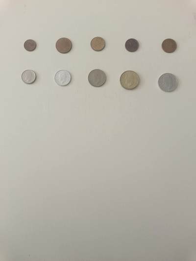 【20260227】非全新纸币和硬币第339场 - 欧洲国家10枚硬币