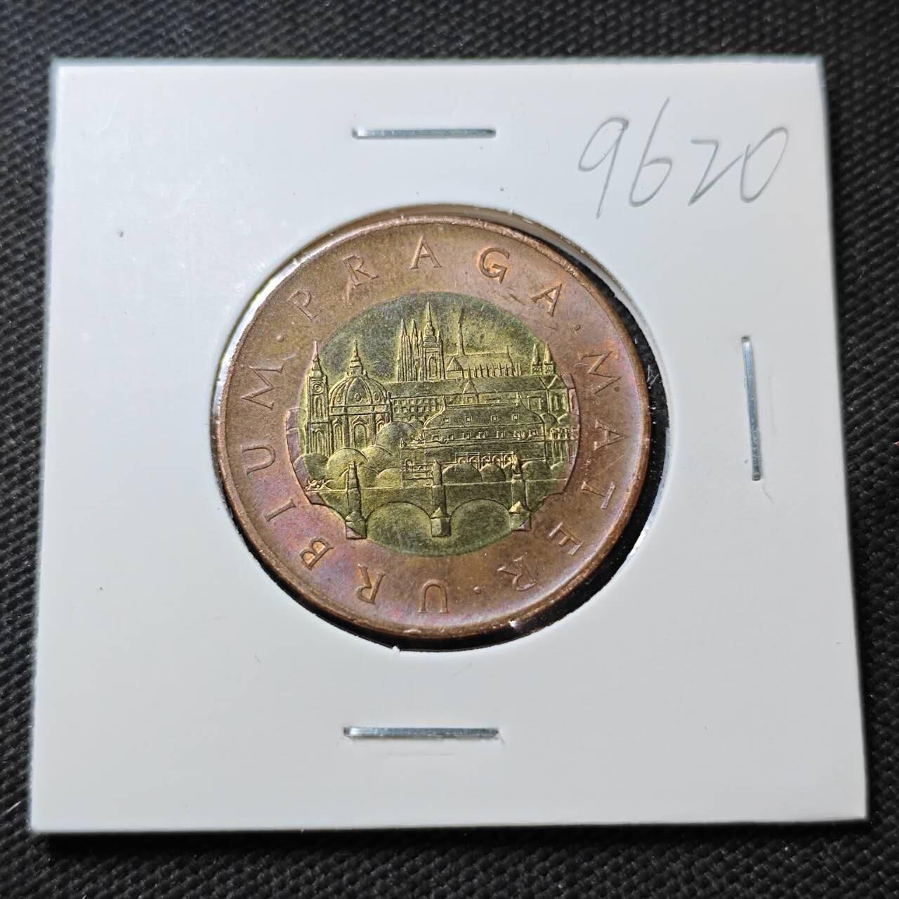 KK钱币收藏小铺  第396期  2月预留时间 周末发货  捷克50克朗