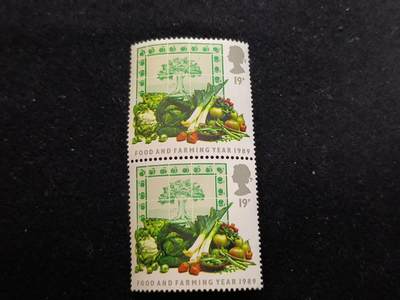 云宸嘉赏-勋臻佳藏新年快速场次（快拍 低佣 一元一手）（新年期间快递正常发） - 英国 1989 年 “食品与农业年” 纪念邮票