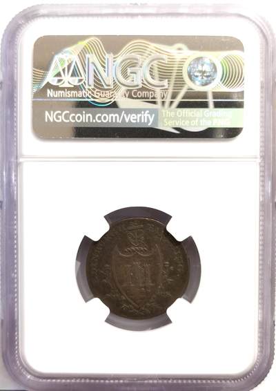 博洋堂世界钱币拍卖第162期（全场包邮） NGC XF45BN 苏格兰1792年1/4便士康德代币，由苏格兰洛锡安（Lothian）的爱丁堡（Edinburgh）发行
