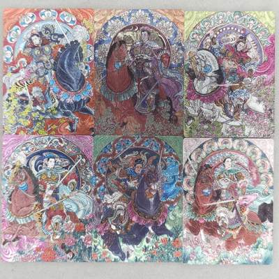 买就送PR！！龙虎卡牌-七六场（满200元包邮，无佣金，每周六结拍，欢迎送拍） - 全粗6张 星宿文创 冯涛 - 生肖三娘 上弹 一套