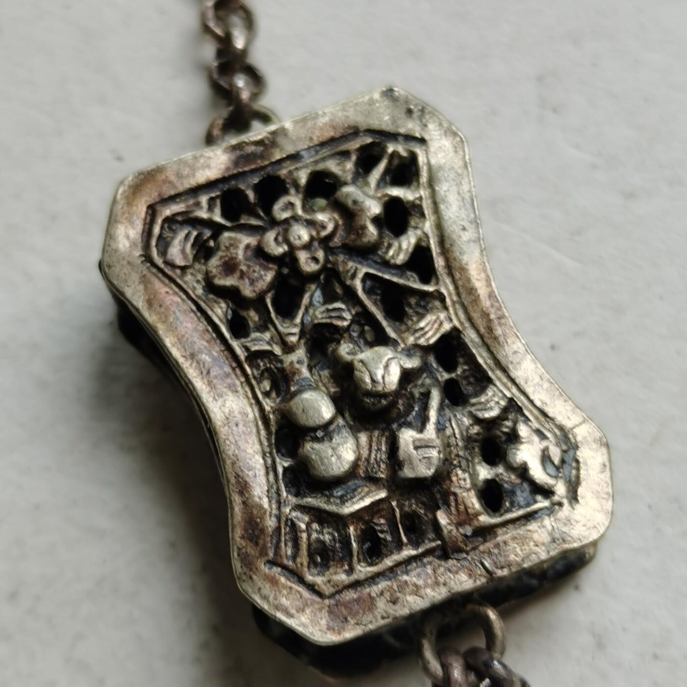 新年特惠专场 清代银香囊，带款