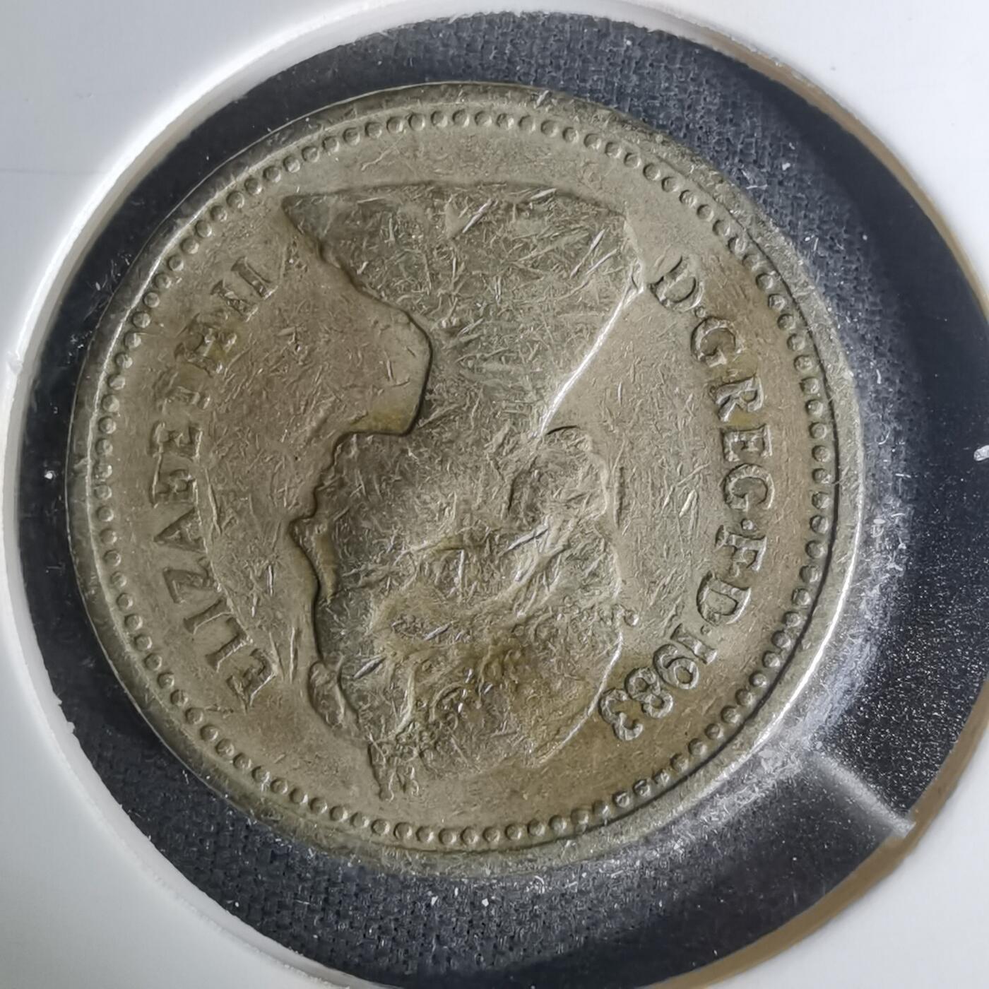 沼泽如烟--第1004场 英国1983年1磅