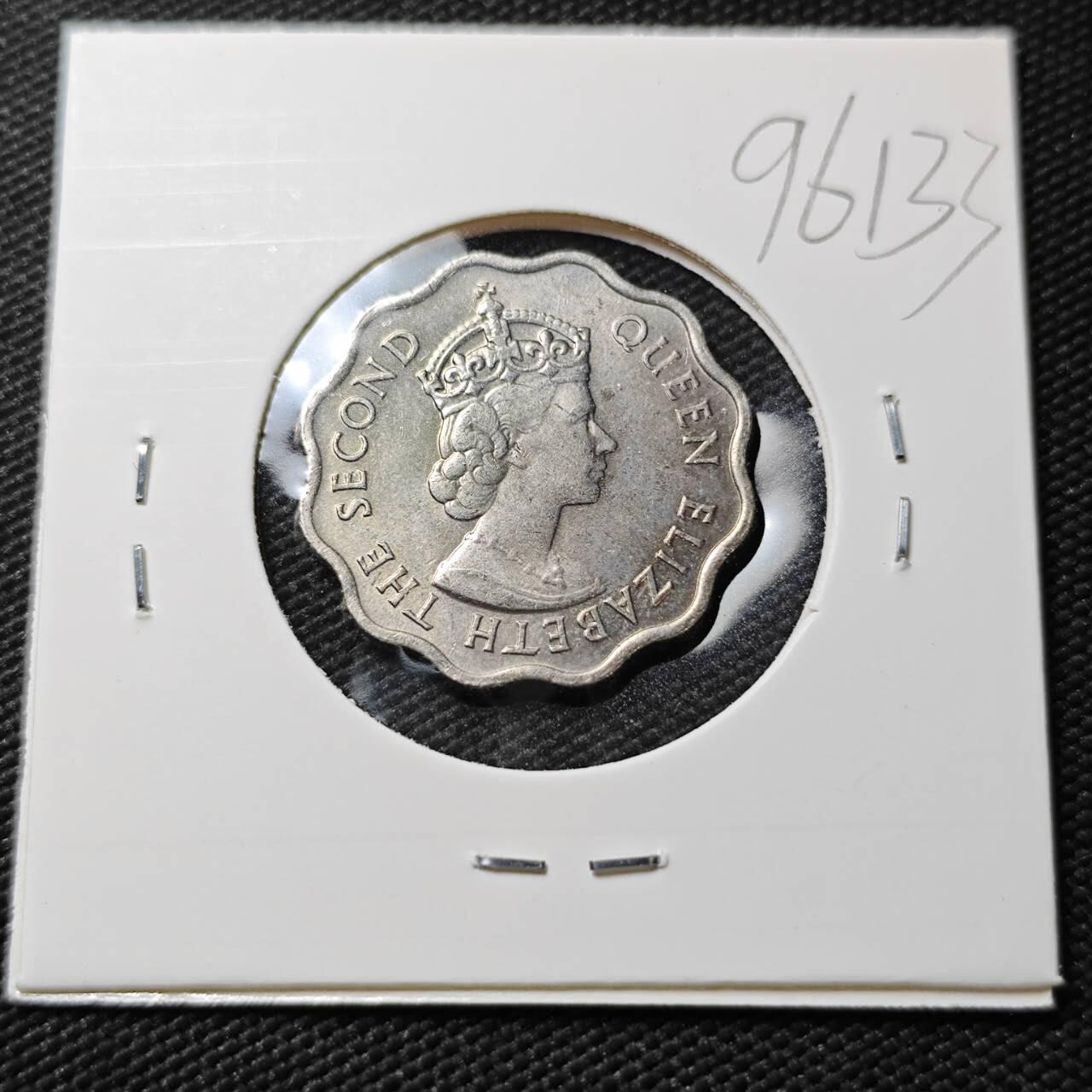 KK钱币收藏小铺  第396期  2月预留时间 周末发货  英属毛里求斯10分